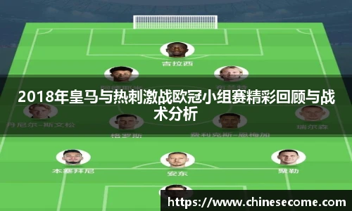 2018年皇马与热刺激战欧冠小组赛精彩回顾与战术分析